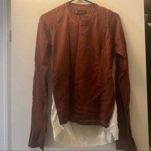 Very comfortable base top with a slightly see-through back